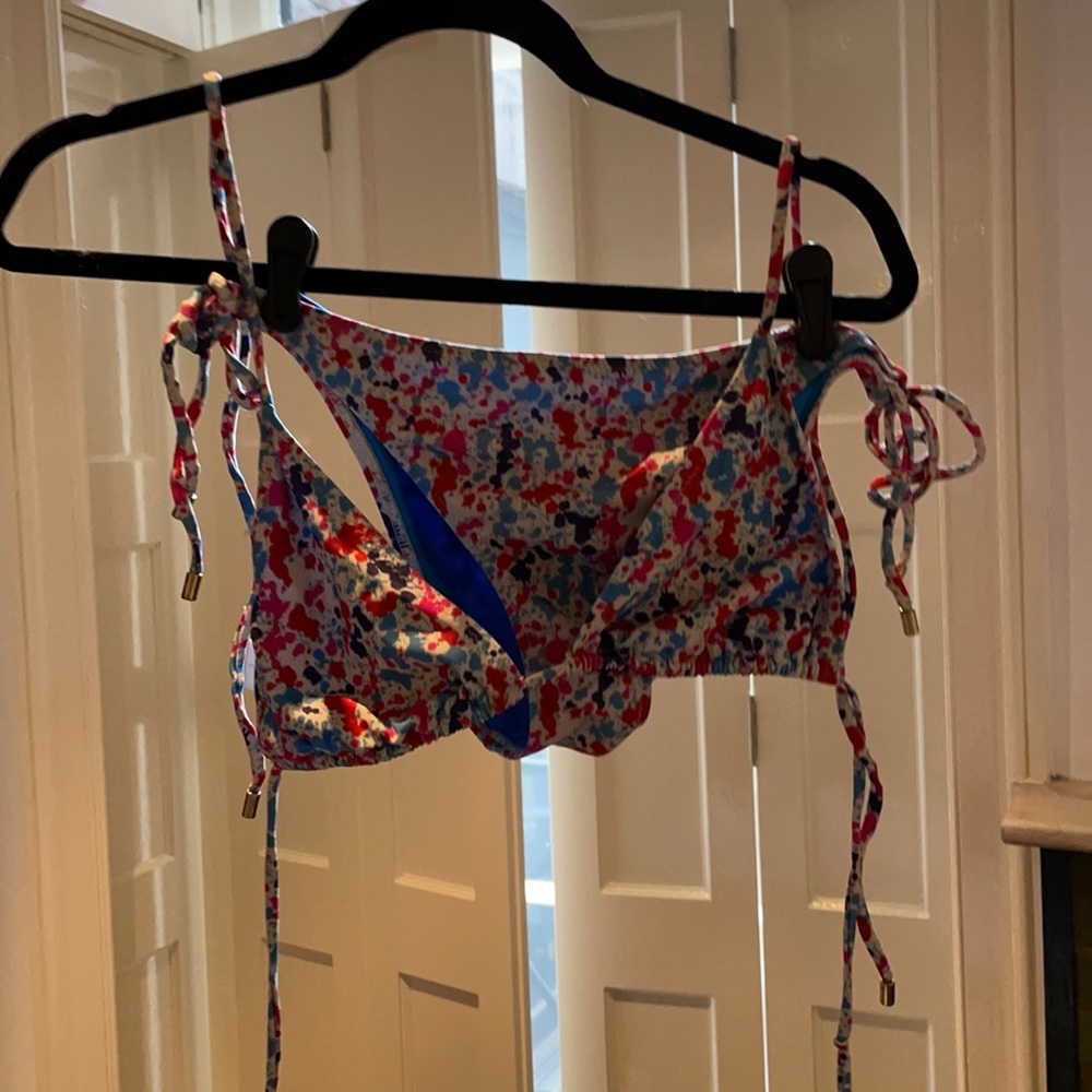 Diane von Furstenberg size Large, tie-dye swimsuit
